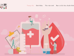 Trang web darujkrevlcm.cz chia sẻ thông tin về hiến máu, kêu gọi người Việt ở Séc hiến máu