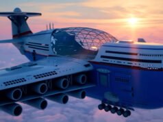 Chinh phục bầu trời với dự án “KHÁCH SẠN BAY KHÔNG NGƯỜI LÁI” đầu tiên trên thế giới có sức chứa khủng lên tới 5000 hành khách!!!