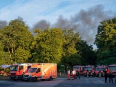 Nổ kho đạn gây cháy rừng nghiêm trọng tại Đức