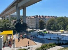 Một khu giải trí mới mở khiến thung lũng Nusle của Praha sống động trở lại