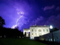 Sét đánh gần Nhà Trắng khiến 3 người thiệt mạng