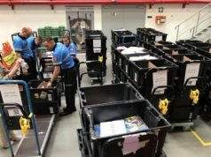 Các nhân viên hải quan Séc tham gia một sự kiện kiểm soát chung với Tổ chức cảnh sát Châu Âu Europol