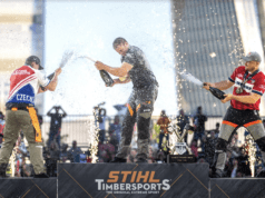 Séc giành huy chương bạc tại giải vô địch thế giới môn thể thao đốn củi.