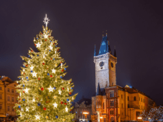 Lễ thắp sáng cây thông Giáng sinh ở Praha 2024