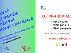 Tuần lễ Châu Âu xét nghiệm HIV ẩn danh, viêm gan và bệnh giang mai MIỄN PHÍ