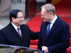 Thủ tướng Donald Tusk chủ trì lễ đón Thủ tướng Phạm Minh Chính thăm chính thức Ba Lan