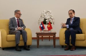 Bộ trưởng Ngoại giao Lê Hoài Trung tiếp xúc song phương tại Hội nghị Ngoại trưởng ASEAN-EU lần thứ 25