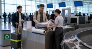 EU dự kiến cấm bọc vali bằng màng nhựa tại sân bay: Điều gì sẽ thay đổi với hành khách tại Đức và châu Âu?