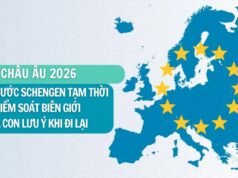 Nhiều nước Schengen tạm thời tái lập kiểm soát biên giới trong năm 2026