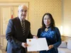 Đại sứ Châu Mai Anh trình Quốc thư lên Tổng thống Thụy Sỹ, chính thức bắt đầu nhiệm kỳ công tác