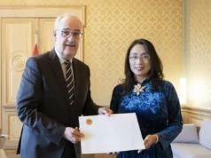 Đại sứ Châu Mai Anh trình Quốc thư lên Tổng thống Thụy Sỹ, chính thức bắt đầu nhiệm kỳ công tác
