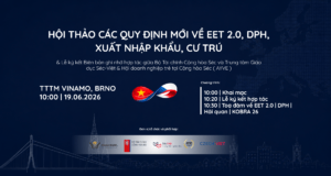 Cộng đồng doanh nghiệp Việt tại Séc cập nhật thông tin mới về EET 2.0, thuế, hải quan và KOBRA 26